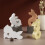 Easter Bunny Silicone Candle Mold Hollow Heart 1pc 7