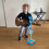 Kids Karaoke Machine with Adjustable Stand and Flashing 3