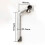 Handle Bar Stem 22.2 mm Frame 25.4 mm Clamp Silver 7