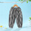 Beollynier Kids Polka Dot Breathable Long Pants 3