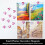 Refrigerator Magnets Pink Love Heart 12PCS 5