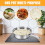 Stainless Steel Egg Poacher Pot 4-Cup Induction Compatible 5