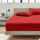 Brushed Microfiber Fitted Sheet Red 5