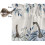 Kitchen Curtains Blue White Pumpkin Eucalyptus 2 Panels 5