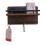 Wooden Wall-Mounted Key and Mail Holder with Hooks 5