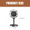 Retro Style Condenser Microphone Prop Classic Mic Vintage Microphone Model 3