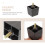 Rubber Plastic Sofa Legs 4 Pcs 6