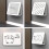 Decorative Fuse Box Cover Wall-Mounted Flip Design 7