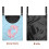 Reusable Clothes Line Bag with Hanging Hook for Standard 7