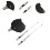 Motorcycle Clutch Lever Repair Kit Black High Performance 6