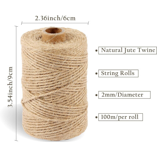 Cotton Twine Rope 328 ft 1