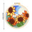 Punch Needle Embroidery Kit Flower Design 8 inch 4