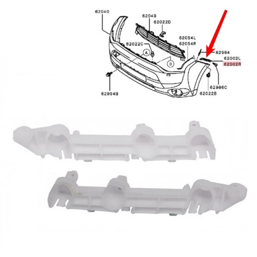 Front Bumper Upper Bracket Retainer 6400F879 6400F880 for  Outlander 2013-2014 Accessories 1