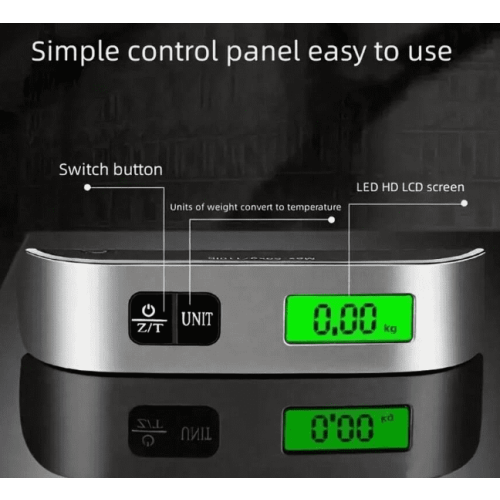 Digital Luggage Scale Durable Compact LCD Ergonomic Handle 1