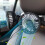 Dual-Head USB Car Fan for Rear Seat Cooling 7