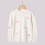 Girls Sweater Plain Crew Neck White Size 5-6T 2
