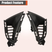 Front Bumper Fog Light Cover 622564MT0A 622574MT0A for Rogue 2024-2025 Fog Light Grille Bezel Accessories