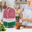 Dust Protector Polyester Food Processor Cover Watermelon Pattern Univesal Protective Case for Home Kitchen 3