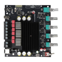 DC12-30V ST21PRO Amplifier 2.1 Channel 100Wx2+ 200W Subwoofer HiFi Stereo TPA3221 Audio Amplifier APP Control
