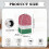 Dust Protector Polyester Food Processor Cover Watermelon Pattern Univesal Protective Case for Home Kitchen 6