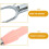 2Pcs Retractable Clothes Reach Pole Adjustable Clothes Drying Rod for Home Use Assorted Color 8