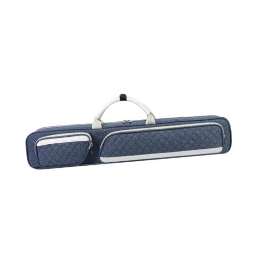 Pool Cue Bag Anti-Scratch Organizer with Blue Design 2