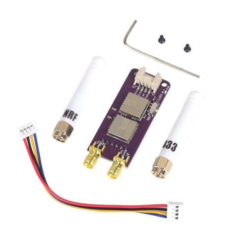 2pcs 2 in 1 CC1101 & NRF24L01 Module for M5Stack StickC Plus2 Sub-1G+2.4G Dual-Band RF Development Board 1