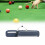 Pool Cue Bag Anti-Scratch Organizer with Blue Design 7