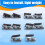 10pcs RF Receiver Module 315 MHz with 4CH Output and Learning Code Decoder for Remote Controls Encoding 6