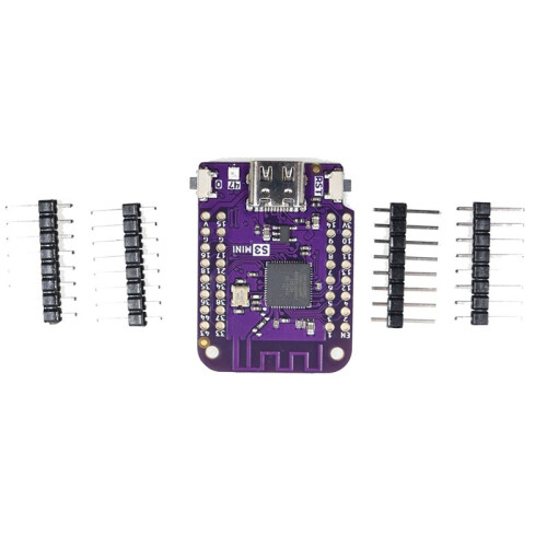 V1.0.0 - per La Scheda IOT  WIFI LOLIN ESP32-S3FH4R2 ESP32-S3 4MB FLASH 2MB PSRAM per MicroPython per 1