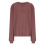 Women's quilted V-neck blouse solid color long sleeve 6