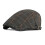Men's British Retro Plaid Peaked Cap Spring Summer 2