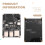 Universele Testbord voor E2100 2D-Scanningengine PDA Flatbed Scanningdock Barcode-Scanningmodule 7