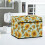 Sunflower Musical Note Sewing Machine Cover with Handle for 5