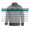 Men's Sky Blue Cotton Turtleneck Sweater M 2