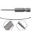 Precision Screwdriver Bit Set with Different Sizes and Types PH00 PH0 PH1 PH2 4