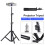 Universal Projector Tripod Stand Stretchable Projector Bracket Aluminum Alloy Portable Holder 1/4'' Interface Adjustable Height for LCD Projector 4