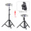 Universal Projector Tripod Stand Stretchable Projector Bracket Aluminum Alloy Portable Holder 1/4'' Interface Adjustable Height for LCD Projector 5