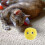 JTWEEN Fluffy Cat Toy Balls with Chirping Sounds Refillable 3