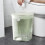 Bathroom Trash Can Plastic10L Lidless Design 6