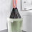 Bathroom Trash Can Plastic10L Lidless Design 4