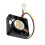 4x4cm 3Pin Head Detachable Cleaning Quiet Radiator Computer PC CPU Cooling Fan 2
