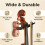 Supporto A Muro per Violino con Supporto per Arco, Supporto per Violino Viola da Parete per Casa e Studio 4