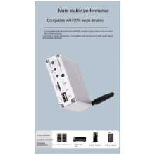 BRZHIFI Digitale Speler DVP10A Audio-Ontvanger ES9018 Decoder 5.3