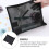 Portable Makeup Bag Mesh for Women 5Pcs 2