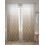 Sheer Curtains Abstract Brown Gradient 52x84 in Voile 2 5