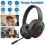 Wireless Gaming Headset For PS4, PS5, Xbox, Switch, PC Foldable Noise-Cancelling-Black 2