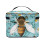 Cosmetic Travel Bag Polyester Double Zip 1 Pack 4