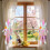 Rabbit Curtain Tiebacks Hand-Knitted Spring Decor 2PCS 7