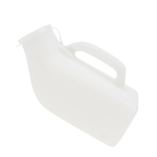 Male Urinal with Cap 1200 mL Reusable Portable 2